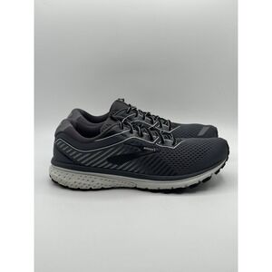 Brooks Ghost 12 Shoes Mens 10.5 Gray Running Comfort Walking Gym Road Sneakers